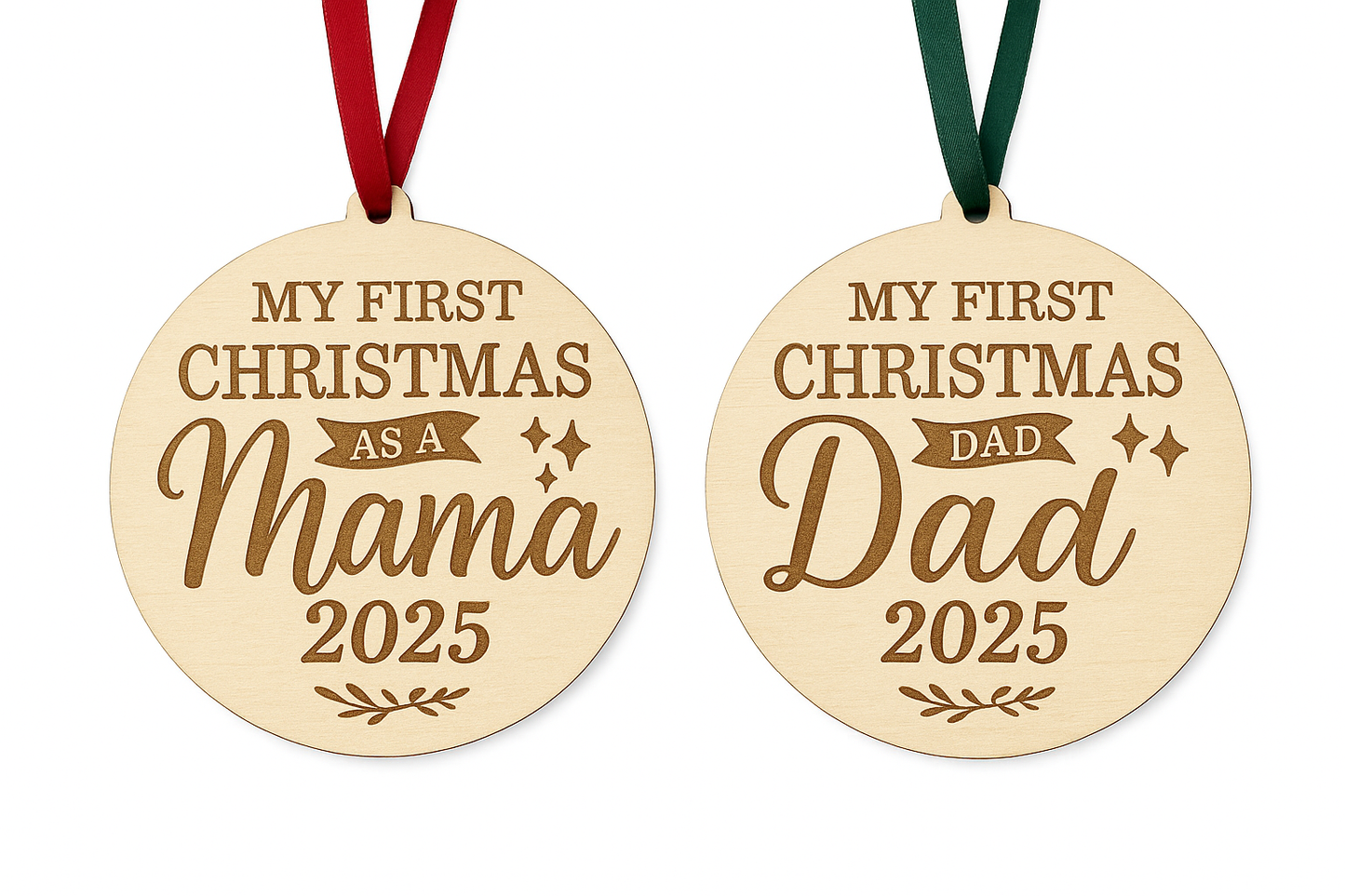 First Christmas As Mom / Dad