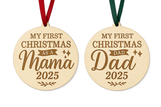 First Christmas As Mom / Dad